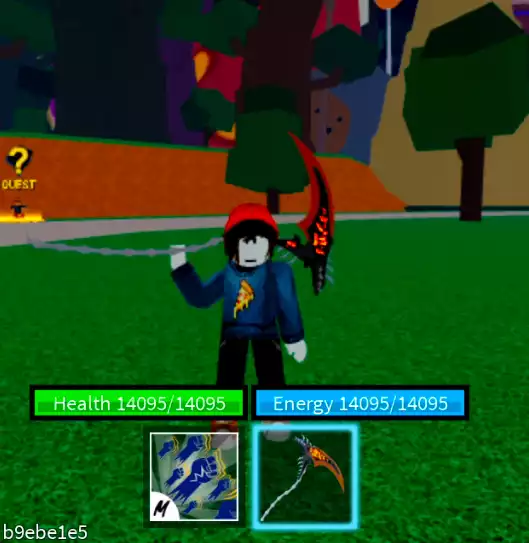 acc trái đỏ inventory